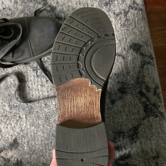 DSW classic grey zip up boots excellent quality - Picture 3 of 3